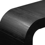 TOV Furniture Hump Black Acacia Finish Console Table