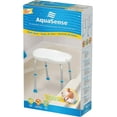 Aquasense Adjustable Bath and Shower Chair with NonSlip Comfort Seat