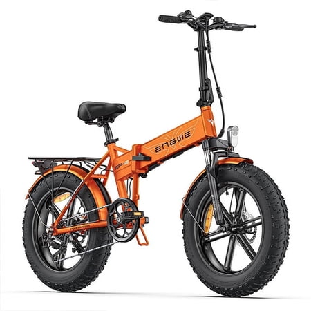 Engwe EP 2 Pro 750W Motor Folding Electric Bike for Adults 48V 13A Removable Battery Orange