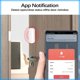 thumbnail image 4 of Alarma de sensor magnético de puerta y ventana WiFi | Detector de intrusión inteligente para seguridad en el hogar | Instalación inalámbrica | Alertas móviles en tiempo real | Sensibilidad, 4 of 8