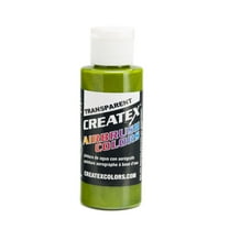 Createx Airbrush Color, Regular, 2 oz., Leaf Green