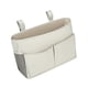 thumbnail image 5 of Cama colgante bolsa de almacenamiento organizador multiusos para el hogar Oficina dormitorio con correas ajustables 30x20x11cm cama bolsillos cesta Gris claro, 5 of 8