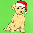 thumbnail image 3 of CafePress - Santa Puppy Light T Shirt - Light T-Shirt - CP, 3 of 4