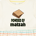 thumbnail image 4 of Inktastic Funny Passover Powered by Matzah Girls Baby Dress, 4 of 5