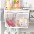 thumbnail image 5 of 2pcs Refrigerator storage net bag hanging bag ,two lattice storage bag, 5 of 5