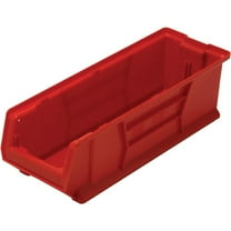 Quantum Storage Hulk 8.25 in. W X 7 in. H Heavy Duty Storage Bin Polypropylene 1 compartments Red