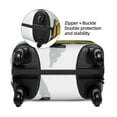 thumbnail image 4 of Cute Anime Cartoon Minions Travel Suitcase Protective Cover Trunk Case Washable Elastic Luggage Cover Fits Large Suitcase Protector Baggage With Concealed Zipper Gifts, 4 of 5