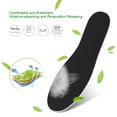 thumbnail image 4 of Plantillas transpirables plantillas para calzado deportivo ortesis de espuma viscoelástica PU suave y elástica que absorbe los golpes para hombre y mujer para aumentar el ANGGREK Otros, 4 of 8