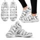 thumbnail image 1 of Zapatos de malla con estampado de notas musicales para mujer, zapatos de primavera para mujer, zapatillas planas con cordones, calzado de talla grande para mujer, 1 of 6