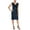 Navy, variant on Alex Evenings Womens Pleated Midi Cocktail and Party Dress