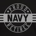 thumbnail image 3 of CafePress - Proud Navy Retiree Dark T Shirt - Men's Classic Graphic Cotton T-Shirt, 3 of 4