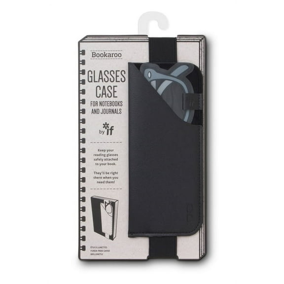 Bookaroo Glasses Case Black (Other)