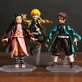 thumbnail image 2 of Demon Slayer Figura de acción Modèle Jouet, Articulaciones Móviles, Figma 522DX, Zenitsu Agatsuma, 498DX, Kamado Tanjiro 508DX, Nezuko, 6" zhangyuxiang unisex, 2 of 2