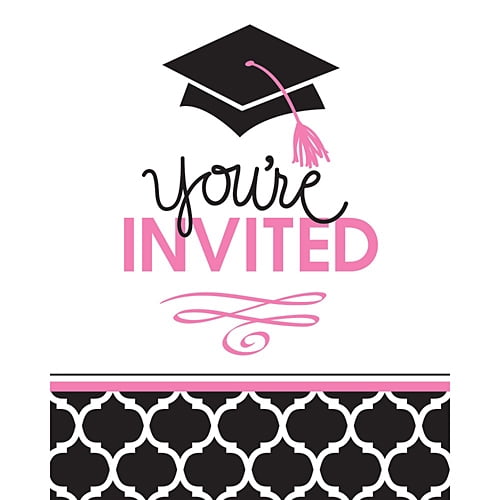 Glamorous Grad Invitations