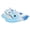Blue White Blue, variant on Unisex Rainbow Shark Slide Sandals, Lightweight Non-Slip Casual Summer Slides
