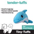 thumbnail image 2 of Juguete para Perro Snuggle Puppy Tender-Tuffs Delfín de Peluche Pequeño, 2 of 6