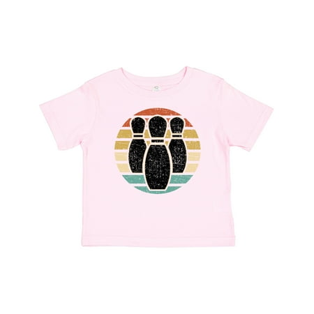 

Inktastic Bowling Sunset for Bowler Silhouette Bowling Pins Gift Toddler Boy or Toddler Girl T-Shirt