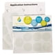 thumbnail image 4 of Lo último en discos antideslizantes Pegatinas Cocinas de baño Escaleras Superficies resbaladizas - Grande (transparente) Slips Away Large Clear, 4 of 6