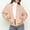 *Beige, variant on ClodeEU Womens Long Sleeve Baseball Jacket,Warm Windproof Zipped Jacket, Stand Collar Loose Coat Tops Black,Womens Plus L