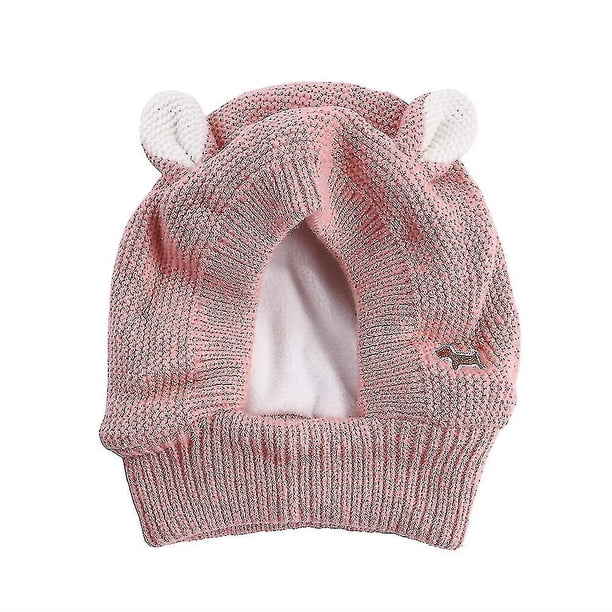 Orejeras para perros lindas, gorro de punto cálido para perros, protección contra el ruido, orejeras para el cuidado de perros, gorros cálidos de Navidad para mascotas, gorro para cachorros,