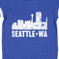 thumbnail image 4 of Inktastic Seattle Skyline Grunge Boys or Girls Baby Bodysuit, 4 of 5