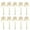 11, variant on 10pcs Cheerleader Bows Keychains Bowknot Ribbon Keyring Pendant Colorful Bag Accessory Stylish Gifts for Women Girls
