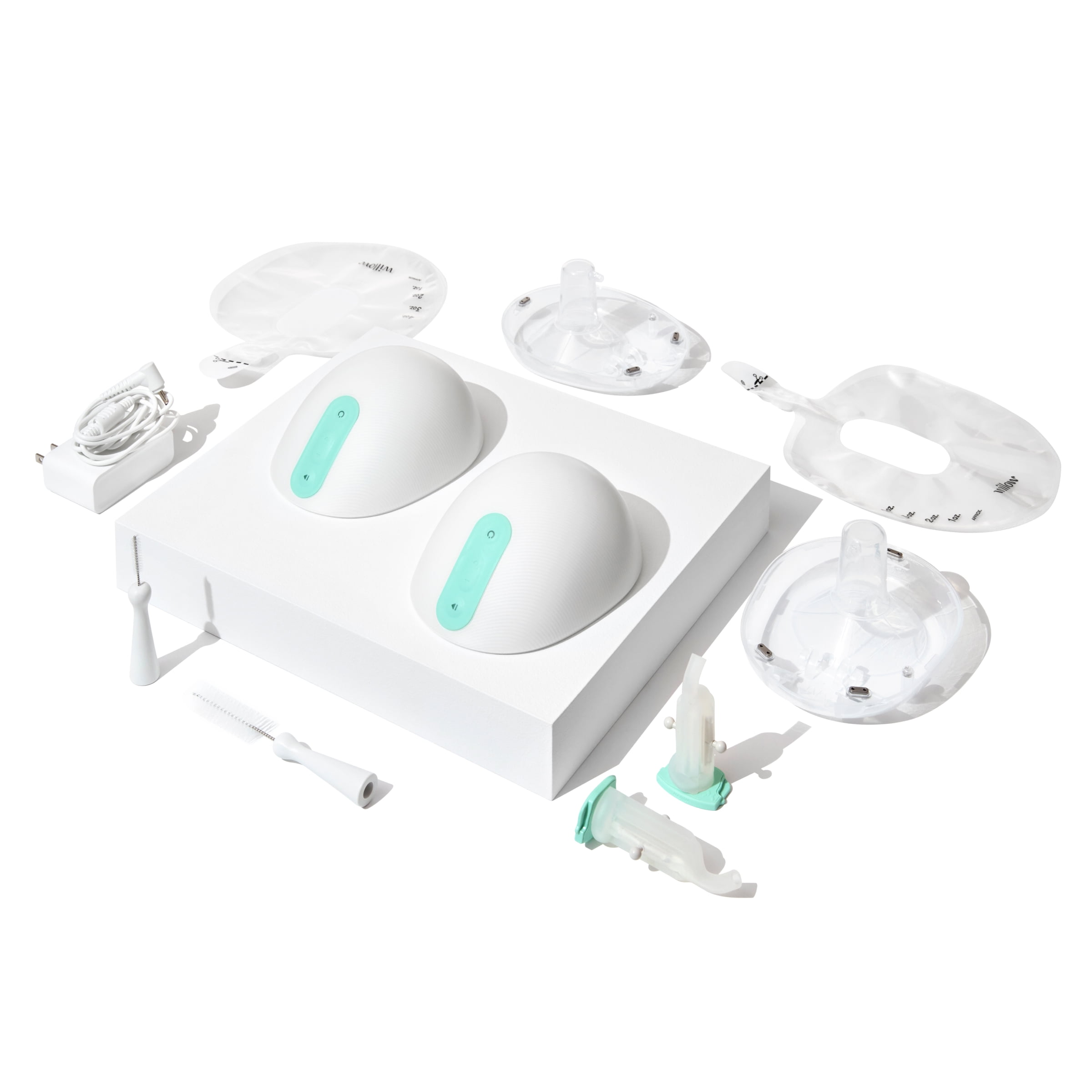Willow Wearable Double Electric Breast Pump, Willow® 3.0 Leak-Proof Wearable  Breast Pump with App (24mm)