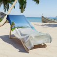 thumbnail image 1 of Beach Towel White Beach 4, 1 of 3