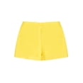 thumbnail image 3 of Haitryli Girls Solid Color Swimming Shorts Quick Dry Swim Trunks Beachwear Tankini Bottoms Yellow 4, 3 of 6