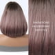 thumbnail image 4 of Pelucas sintéticas con flequillo para mujer, pelo Natural liso de Cosplay, color rosa, Rubio, corto, Afro, diario, resistente al calor, 4 of 4