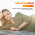 thumbnail image 2 of Smart Watch Strap for  Lily Woman Leather Watch Band Bracelet Watchband, 2 of 9