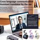 thumbnail image 3 of Translation Wireless Bluetooth Earbuds Translating Ear Buds 144 Languages Play Music Bluetooth Earbuds Language Translator Earphone, 3 of 5