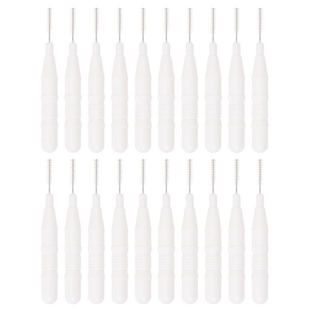 Mini cepillos de maquillaje de 20pcs cepillos de cosméticos múltiples cepillos de maquillaje de cejas