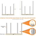 thumbnail image 2 of Reusable Storage Bag Drying Rack,Retractable Metal Bottle Drying Rack, Collapsible Cup Drying Rack, Kitchen Drying Rack, Drying Rack for Water Bottles,Mason Jars (2 PCS), 2 of 6