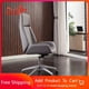 thumbnail image 2 of lounge High Back Bentwood Swivel Office Computer Chair Micro Fiber Leather Home Meeting Leather Chair nordic Office Furniture HY My Lux Decor Round, 2 of 11