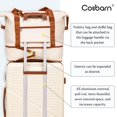 thumbnail image 4 of Set de equipaje Cosbarn Carry On de 20 pulgadas, ligero, ABS, 35 L, 4 of 8