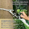 thumbnail image 3 of Hanging Hammock Portable Travel Camping For Outdooor Beach Camping Hiking Long Green Grass, 3 of 8