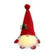thumbnail image 1 of Puntoco Gorro de punto con luces Muñeca brillante Decoración navideña Muñeca sin rostro Adorno navideño Muñeca enana, 1 of 4