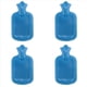 thumbnail image 1 of Bolsa Agua Caliente Gruesa Goma para Invierno, Bolsa Agua Caliente Caliente, Calentador Manos para NiñAs, Bolsillo para Manos, Pies, Botella Agua Caliente, 4 Paquete 500 Ml, 1 of 5
