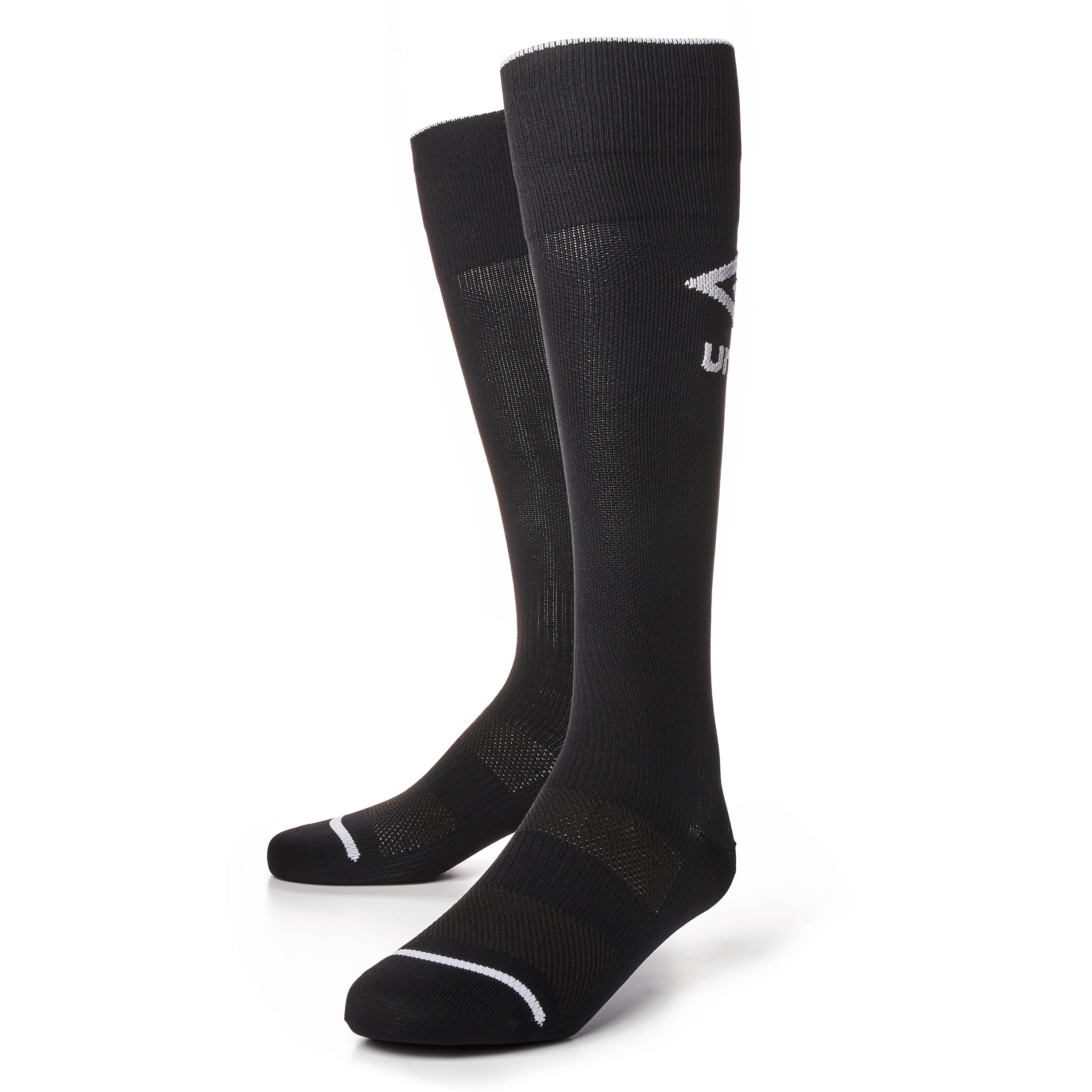 Umbro Sports Socks Mens Calf Assorted Black and White Uk 6-11 Black,Grey,White 
