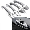 thumbnail image 2 of Car Chrome Door Handle Trim Cover for Mercedes-Benz GLK CLA C-Class W204 W246 W212 X204 W166 W117, 2 of 5