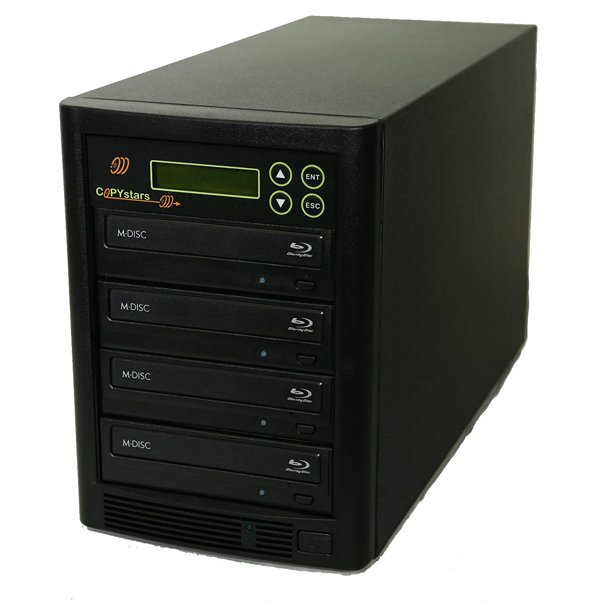 Copystars 500GB to 4 CD+G SATA CD DVD Duplicator Copier Dual layer