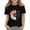 Black, variant on UACY Girls T Shirts Sunflower Graphic Tees Short Sleeve Casual Crew Neck Cotton Loose Fit Funny Tshirts Summer Tops (Sky Blue, 4-5 Years)
