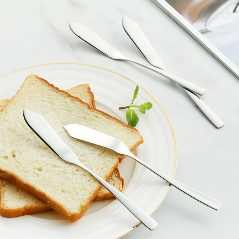 1/2/4PCS Household Butter Knife Bread Toast Knife Cheese Jam