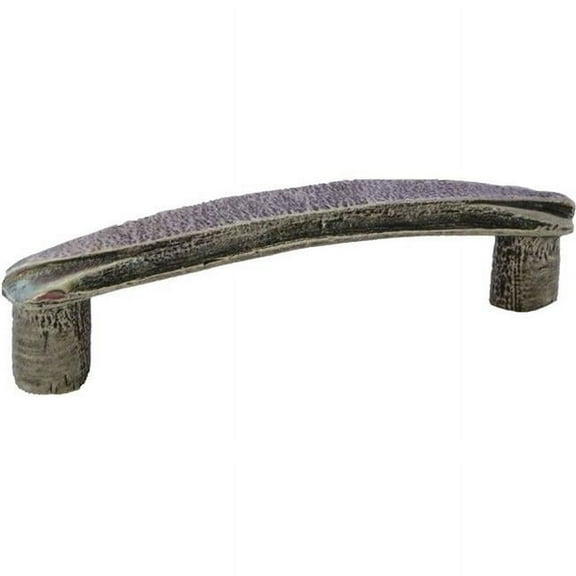 Premier Hardware Designs PHDP-4-SN 3 Inch Center-To-Center Grooved Metropolitan Cabinet Pull- Satin Nickel