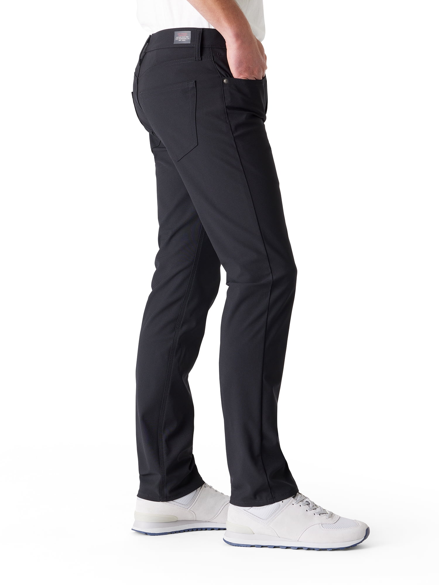 Levi Strauss Signature Men's and Big and Tall Action Flex Slim Pants