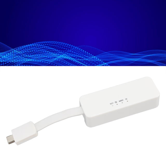 USB C To Ethernet Adapter, Wide Compatibility Gigabit RJ45 To LAN Adapter for Laptop