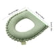 thumbnail image 3 of Cojín de asiento de inodoro engrosado | Material de pelusa lavable y reutilizable | Almohadilla de cubierta de inodoro con cremallera cálida | Se adapta a asientos de 16.9"x14.9" | Accesorio de baño, 3 of 6