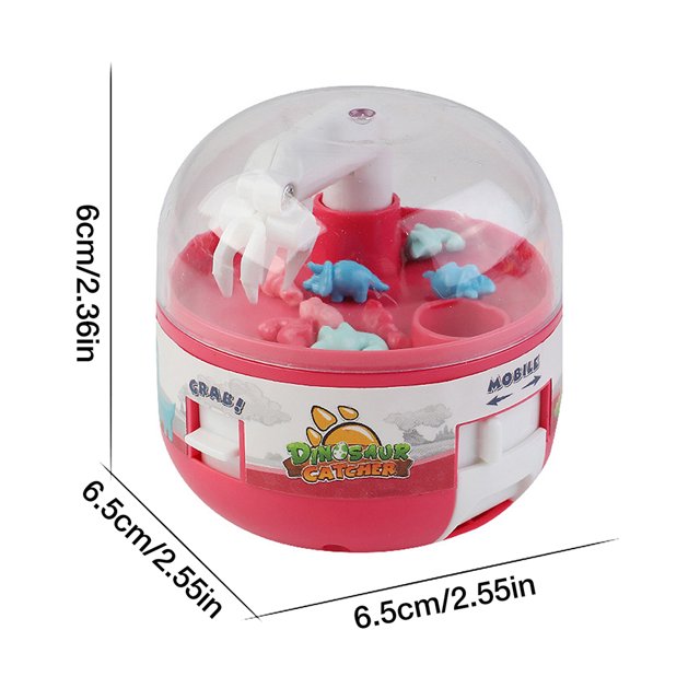Mini máquina de garra juguetes de dinosaurio para niños premios de dinosaurio juego de máquina de garra con 8 pequeños dinosaurios regalos de cumpleaños para niños y ANGGREK Otros