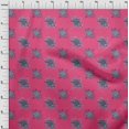thumbnail image 3 of oneOone Organic Cotton Voile Fabric Floral Block Print Fabric BTY 42 Inch Wide, 3 of 4